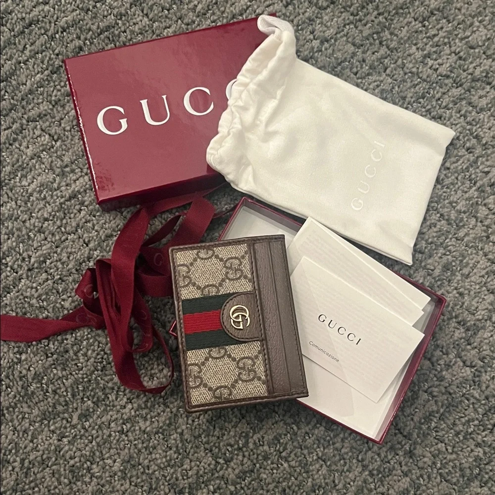 Gucci Ophidia Card Case Brand New - Picture 2 of 5